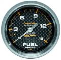 AutoMeter 4813 Carbon Fiber Mechanical Fuel Pressure Gauge