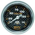 AutoMeter 4720 Carbon Fiber Mechanical Air Pressure Gauge