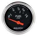 AutoMeter 1423 Designer Black Fuel Level Gauge
