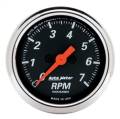 AutoMeter 1477 Designer Black In-Dash Electric Tachometer