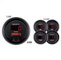 AutoMeter 6300 Sport-Comp Digital 5 Gauge Set Fuel/Oil/Speedo/Volt/Water