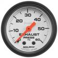 AutoMeter 5725 Phantom Mechanical Exhaust Pressure Gauge