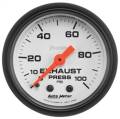 AutoMeter 5726 Phantom Mechanical Exhaust Pressure Gauge