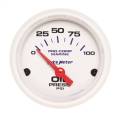 AutoMeter 200758 Marine Electric Oil Pressure Gauge