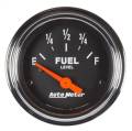 AutoMeter 2519 Traditional Chrome Electric Fuel Level Gauge