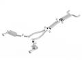 Borla 1014035 EC-Type Touring Cat-Back Exhaust System