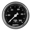 AutoMeter 1721 Old Tyme Black Mechanical Oil Pressure Gauge