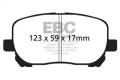 EBC Brakes S11KF1272 S11 Kits Greenstuff 2000 and RK Rotors