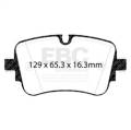 EBC Brakes S12KR1660 Redstuff Pad and Plain Disc Rotor Kit