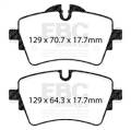 EBC Brakes S12KF1848 S12 Kits Redstuff and RK Rotors