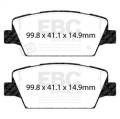 EBC Brakes S11KR1498 S11 Kits Greenstuff 2000 and RK Rotors