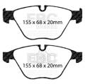 EBC Brakes S11KF1215 S11 Kits Greenstuff 2000 and RK Rotors