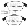 EBC Brakes S2KF1287 S2 Kits Greenstuff 2000 and USR Rotors