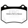 EBC Brakes S12KR1588 S12 Kits Redstuff and RK Rotors
