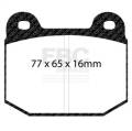 EBC Brakes S11KF1424 S11 Kits Greenstuff 2000 and RK Rotors
