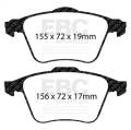 EBC Brakes S12KF1342 S12 Kits Redstuff and RK Rotors