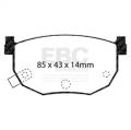 EBC Brakes S2KR1979 S2 Kits Greenstuff 2000 and USR Rotors