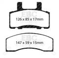 EBC Brakes S3KF1068 S3 Kits Greenstuff 6000 and GD Rotors Truck/SUV