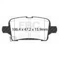 EBC Brakes S2KR2381 S2 Kits Greenstuff 2000 and USR Rotors